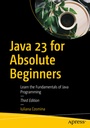 Cover: Java 23 for Absolute Beginners - APress
