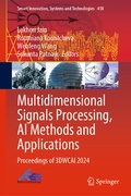 Cover: Multidimensional Signals Processing, AI Methods and Applications - Springer