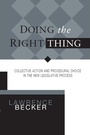Cover: DOING THE RIGHT THING - Ohio State University Press