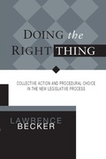 Cover: DOING THE RIGHT THING - Ohio State University Press