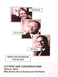 Cover: Willy Brandt, Bruno Kreisky and Olof Palme: Letters and Conversations 1972 to 1975 - Gretton Books