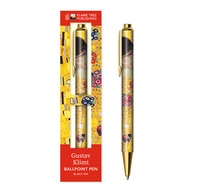 Abbildung von: Premium Kugelschreiber: Gustav Klimt, Der Kuss - Flame Tree Publishing