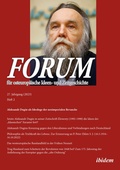 Cover: Forum fuer osteuropaeische Ideen- und Zeitgeschichte - ibidem
