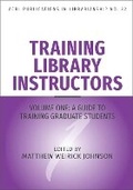 Cover: Training Library Instructors Volume 82 - Association of College & Research Libraries