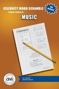 Cover: Celebrity Word Scramble Famous Names in Music - Maier Publishing