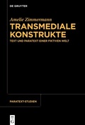Cover: Transmediale Konstrukte - De Gruyter