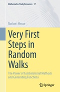 Cover: Very First Steps in Random Walks - Springer