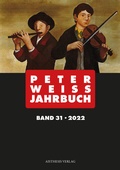 Cover: Peter Weiss Jahrbuch - Aisthesis