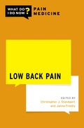 Cover: Low Back Pain - OUP eBook