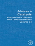Cover: Earth-Abundant Transition Metal Catalyzed Reactions - Academic Press