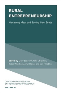 Abbildung von: Rural Entrepreneurship - Emerald Publishing Limited