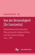 Cover: Von der Bestendigkeit [De Constantia] - J.B. Metzler