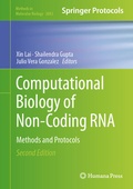 Cover: Computational Biology of Non-Coding RNA - Humana