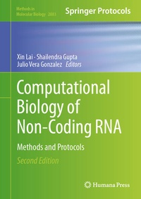 Enlarge image Cover: Computational Biology of Non-Coding RNA - Humana
