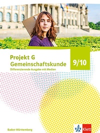 Abbildung von: Projekt G Gemeinschaftskunde 9/10. Differenzierende Ausgabe Baden-Württemberg - Klett