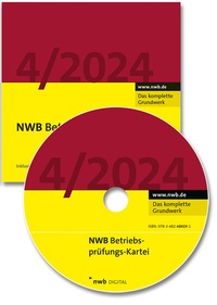 Abbildung von: NWB Betriebsprüfungs-Kartei DVD 4/2024 - NWB
