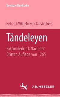 Enlarge image Cover: Tändeleyen - J.B. Metzler