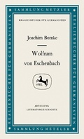 Cover: Wolfram von Eschenbach - J.B. Metzler