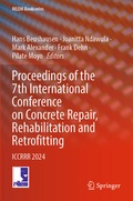 Cover: Proceedings of the 7th International Conference on Concrete Repair, Rehabilitation and Retrofitting - Springer
