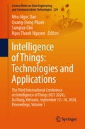 Cover: Intelligence of Things: Technologies and Applications - Springer