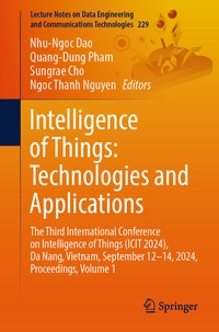 Enlarge image Cover: Intelligence of Things: Technologies and Applications - Springer