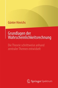 Abbildung von: Grundlagen der Wahrscheinlichkeitsrechnung - Springer Spektrum