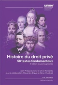 Cover: Histoire du droit priv&eacute; - Helbing & Lichtenhahn