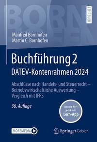 Abbildung von: Buchführung 2 DATEV-Kontenrahmen 2024 - Springer Gabler