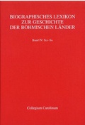 Cover: Biographisches Lexikon zur Geschichte der b&ouml;hmischen L&auml;nder. Band IV: SCI-SU - Collegium Carolinum