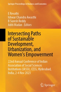 Enlarge image Cover: Intersecting Paths of Sustainable Development, Urbanization, and Women's Empowerment - Springer