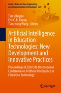 Cover: Artificial Intelligence in Education Technologies: New Development and Innovative Practices - Springer