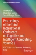 Cover: Proceedings of the Third International Conference on Cognitive and Intelligent Computing, Volume 2 - Springer