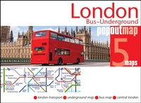 Abbildung von: London Bus and Underground PopOut Map - PopOut Maps
