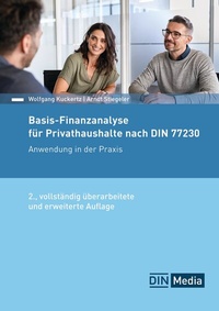 Abbildung von: Basis-Finanzanalyse für Privathaushalte nach DIN 77230 - DIN Media