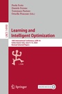 Cover: Learning and Intelligent Optimization - Springer