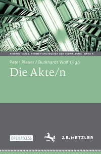 Abbildung von: Die Akte/n - J.B. Metzler
