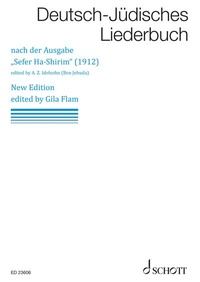 Abbildung von: Deutsch-Jüdisches Liederbuch - Schott Music