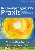 Cover: Gottes Geschenke: Sonne-Wasser-Wind-Erde - RPA Verlag religionsp&auml;dagogischer Arbeitshilfen