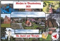Cover: Kirchen in Brandenburg 2025 - Brandenburgische Genealogische Gesellschaft "Roter Adler" e.V.