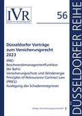 Cover: D&uuml;sseldorfer Vortr&auml;ge zum Versicherungsrecht 2023 - VVW Verlag Versicherungswirtschaft