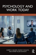 Cover: Psychology and Work Today - Routledge