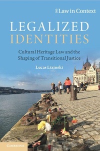 Enlarge image Cover: Legalized Identities - Cambridge University Press