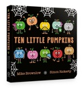 Cover: Ten Little Pumpkins Board Book - Orchard Books