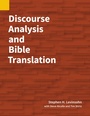 Cover: Discourse Analysis and Bible Translation - SIL Global