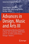 Cover: Advances in Design, Music and Arts III - Springer