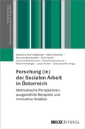 Cover: Forschung (in) der Sozialen Arbeit in &Ouml;sterreich - Beltz eBook