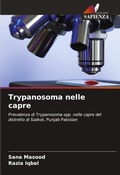 Cover: Trypanosoma nelle capre - Edizioni Sapienza