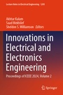 Cover: Innovations in Electrical and Electronics Engineering - Springer