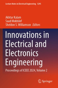 Enlarge image Cover: Innovations in Electrical and Electronics Engineering - Springer