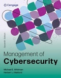 Cover: Management of Cybersecurity - Course Technology Inc